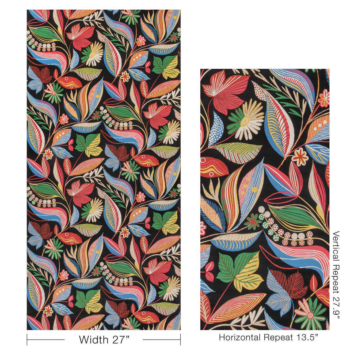 Carlsten - Multi - BRUNSCHWIG & FILS Papel pintado