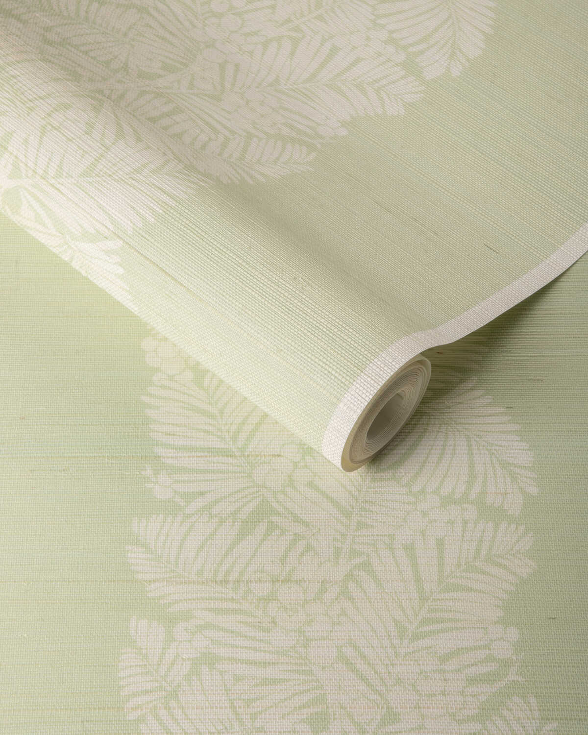 Palmar Sisal - Green - BRUNSCHWIG & FILS Papel pintado