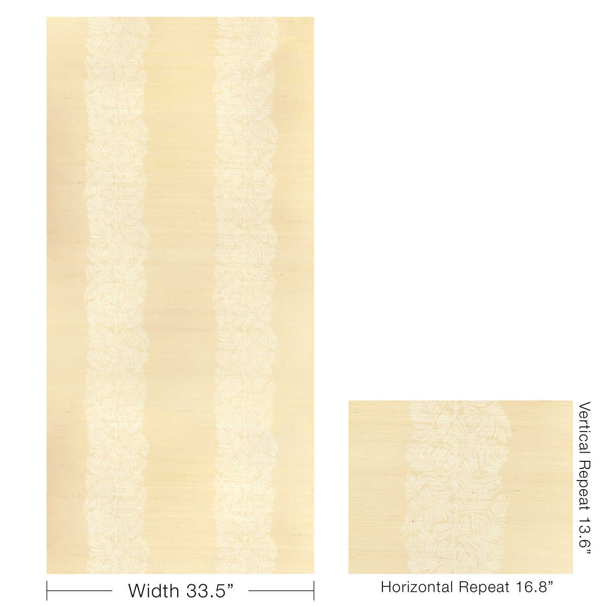 Palmar Sisal - Soleil - BRUNSCHWIG & FILS Wallpaper