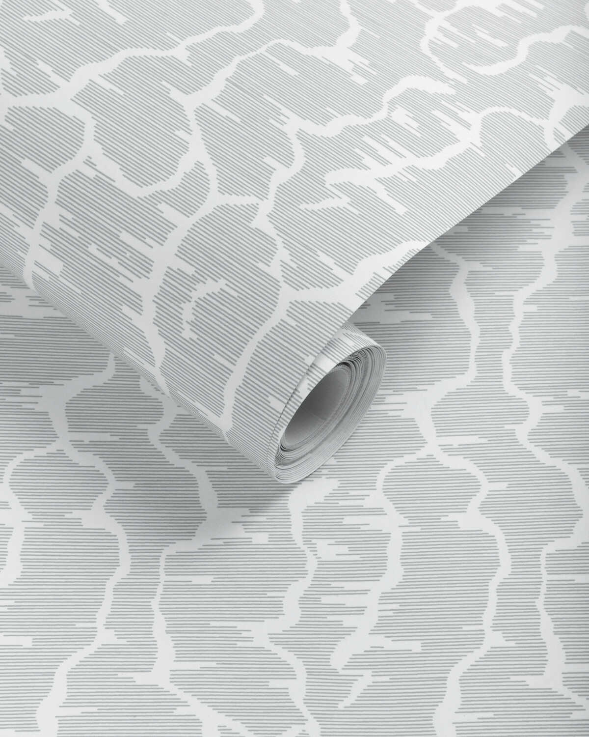 Leves Wc - Grey - BRUNSCHWIG & FILS Wallpaper