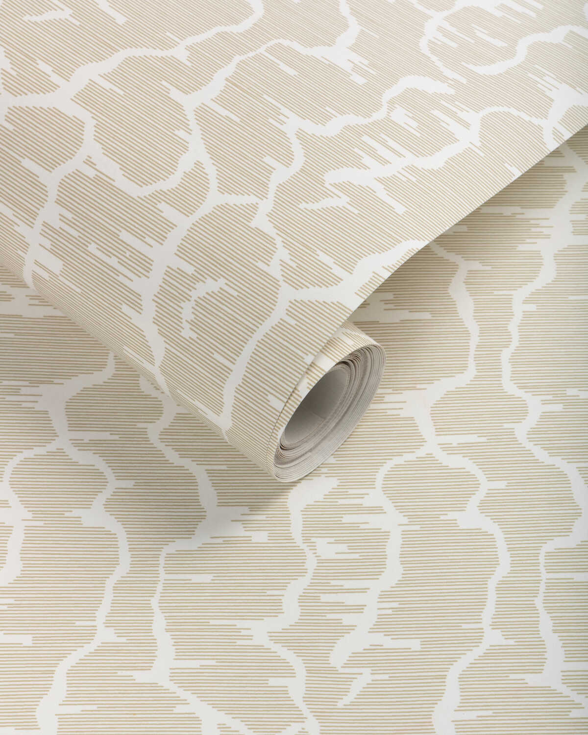 Leves Wc - Beige - BRUNSCHWIG & FILS Wallpaper