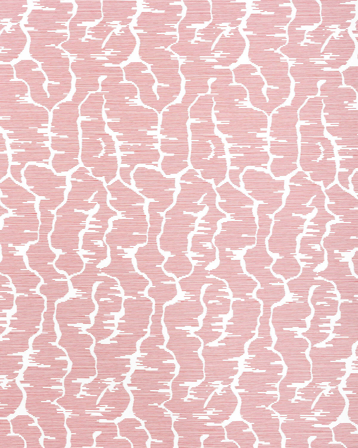 Leves Wc - Rouge - BRUNSCHWIG & FILS Papel pintado