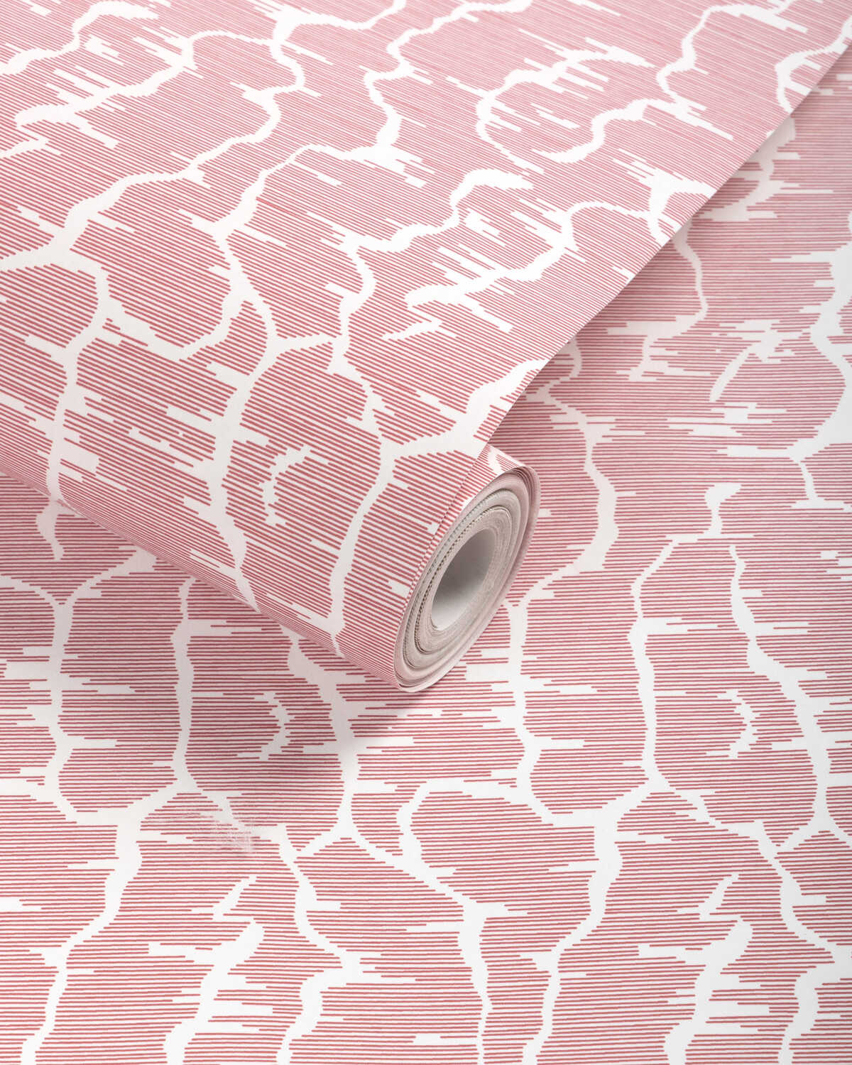 Leves Wc - Rouge - BRUNSCHWIG & FILS Papel pintado