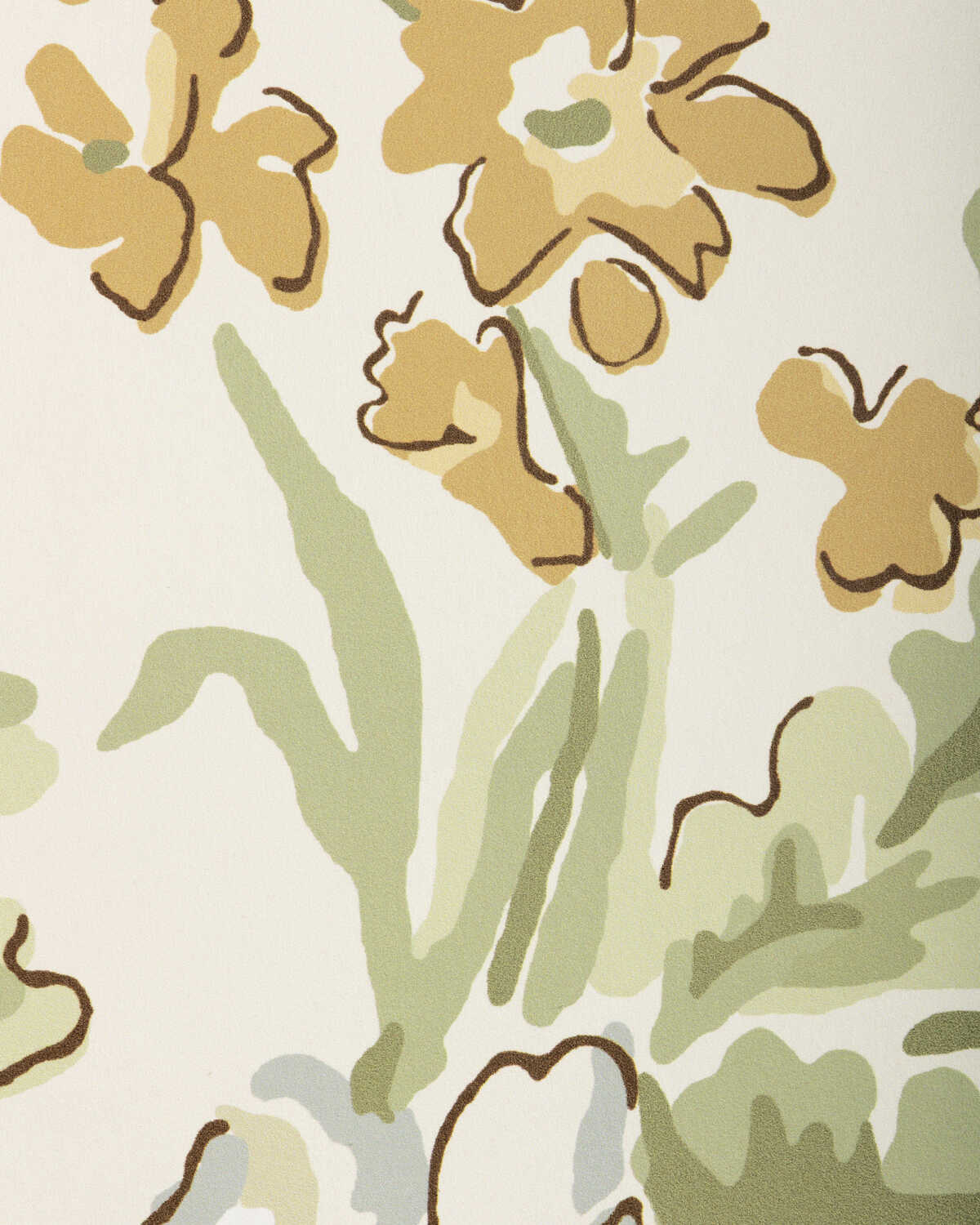 Maintenon - Spice - BRUNSCHWIG & FILS Wallpaper