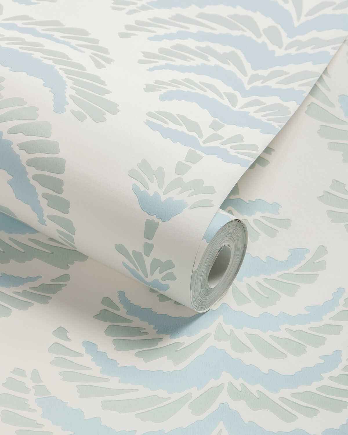 Ponchette-Aqua-Brunschwig-Fils-Wallpaper - BRUNSCHWIG & FILS Wallpaper