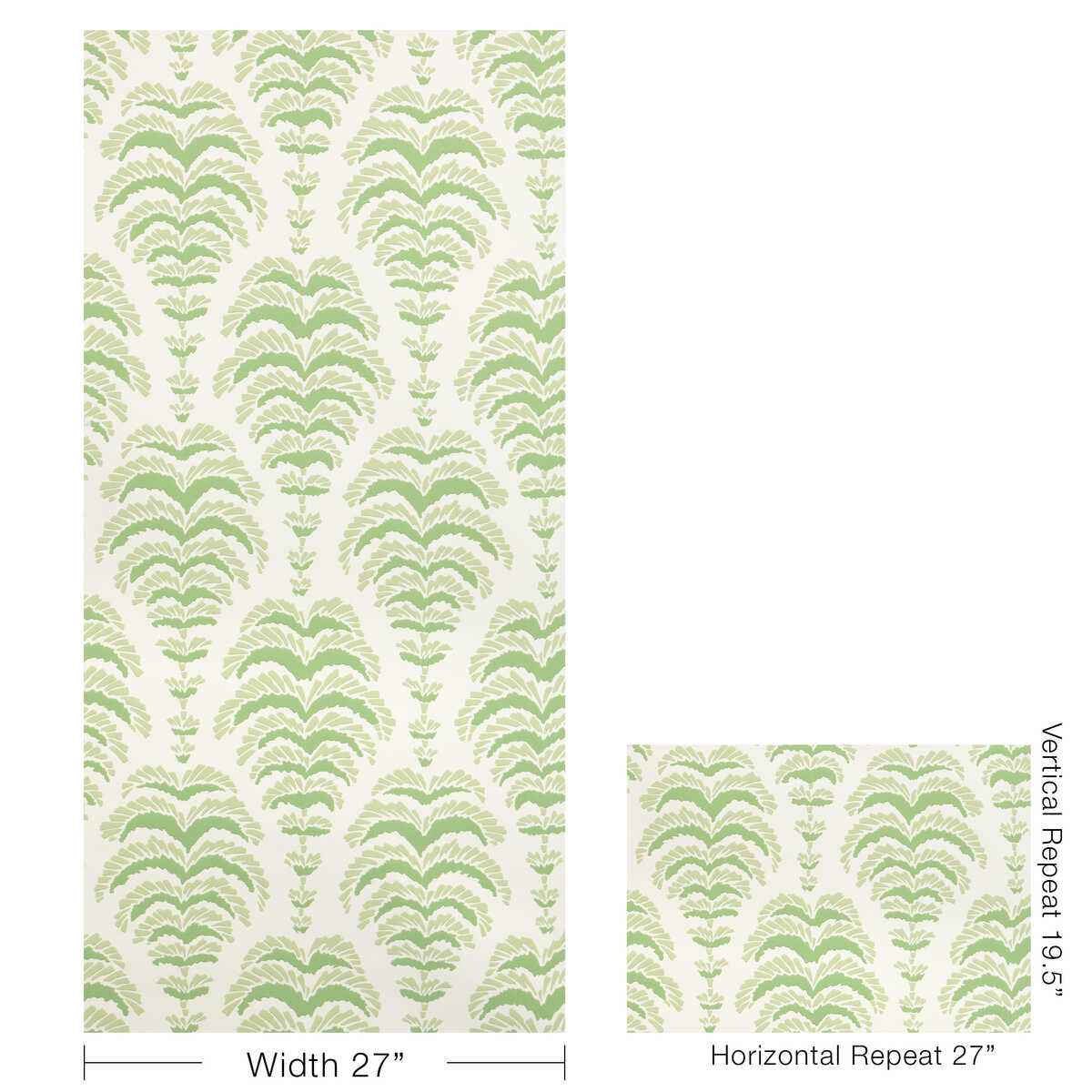 Ponchette-Leaf-Brunschwig-Fils-Wallpaper - BRUNSCHWIG & FILS Wallpaper