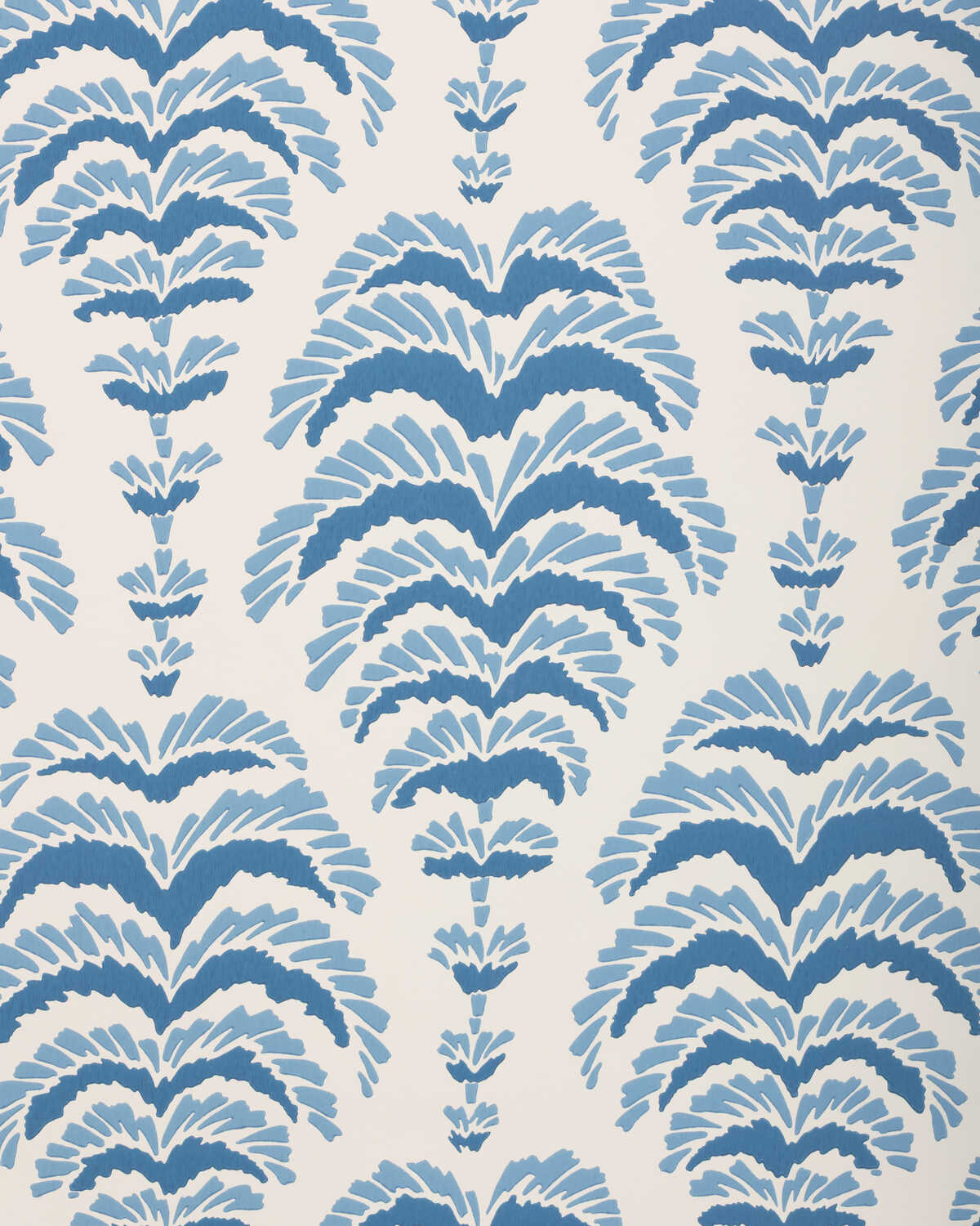 Ponchette - Delft - BRUNSCHWIG & FILS Wallpaper