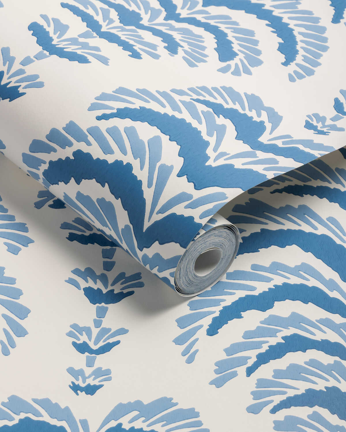 Ponchette - Delft - BRUNSCHWIG & FILS Wallpaper