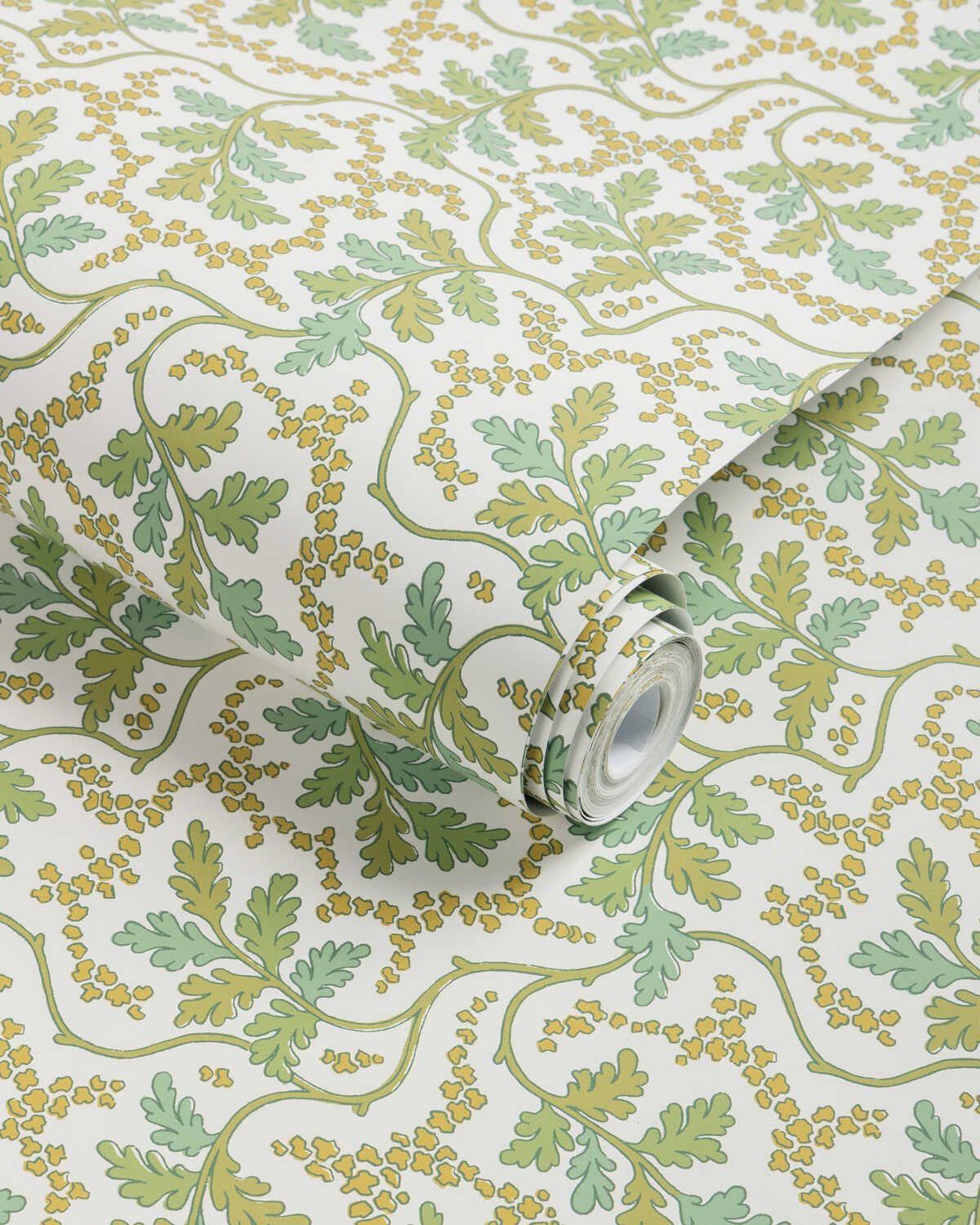 Aureille - Leaf - BRUNSCHWIG & FILS Wallpaper