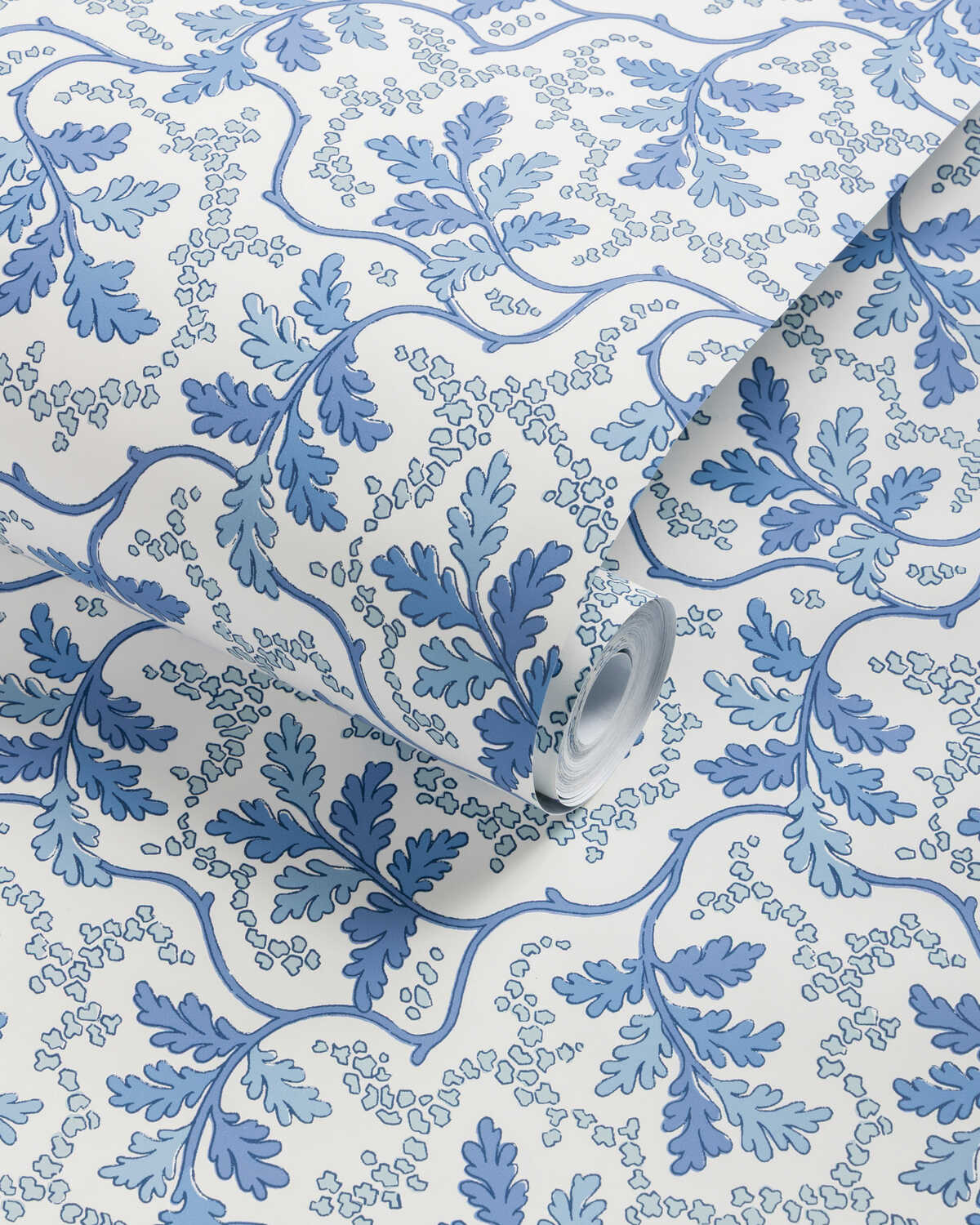 Aureille - Blue - BRUNSCHWIG & FILS Wallpaper