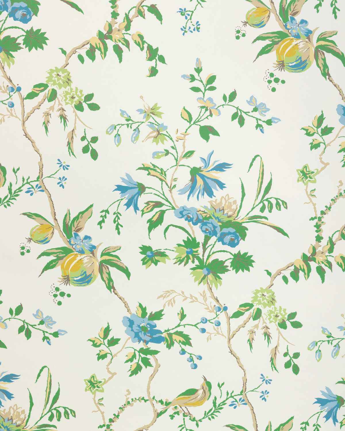 Locklin-Lagoon-Brunschwig-Fils-Wallpaper - BRUNSCHWIG & FILS Wallpaper