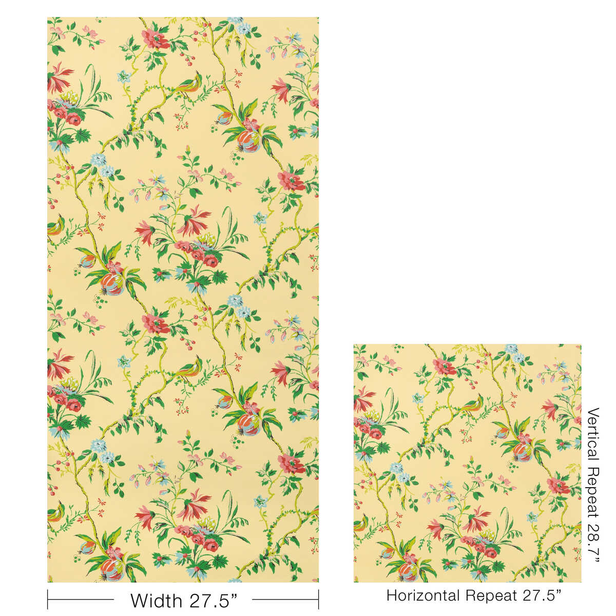 Locklin - Canary - BRUNSCHWIG & FILS Wallpaper