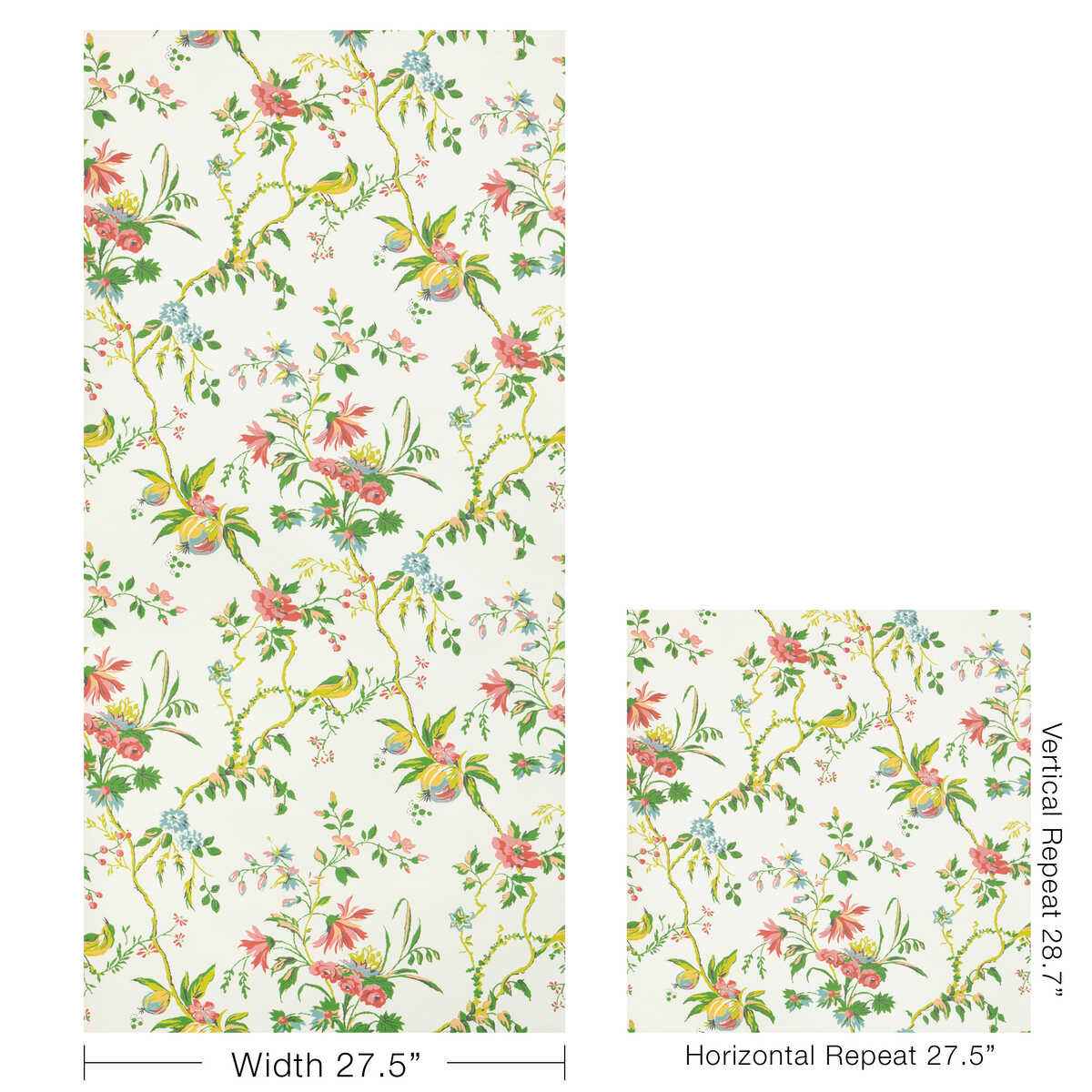Locklin-Spring-Brunschwig-Fils-Wallpaper - BRUNSCHWIG & FILS Wallpaper