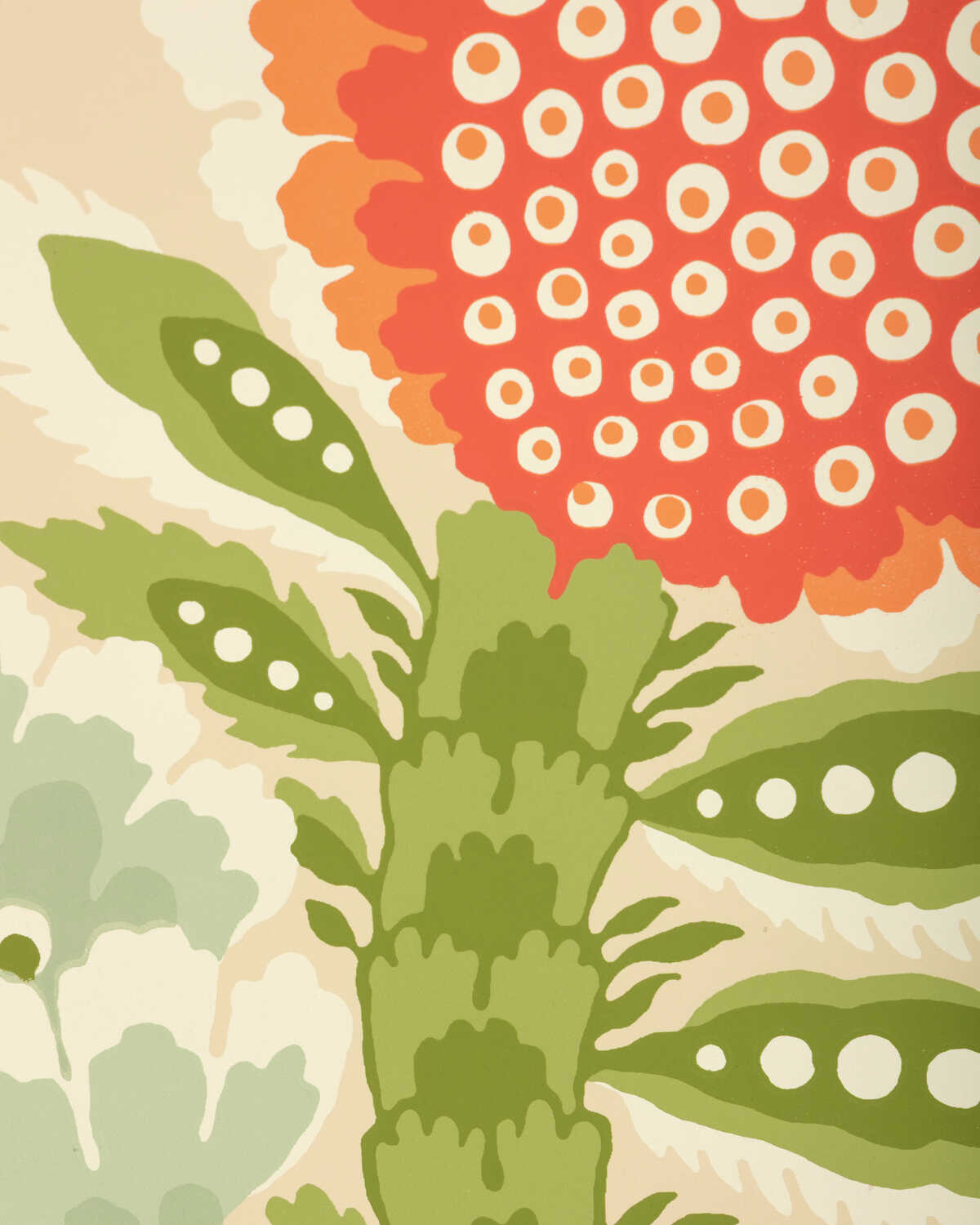 Kumaly - Terracotta - BRUNSCHWIG & FILS Wallpaper