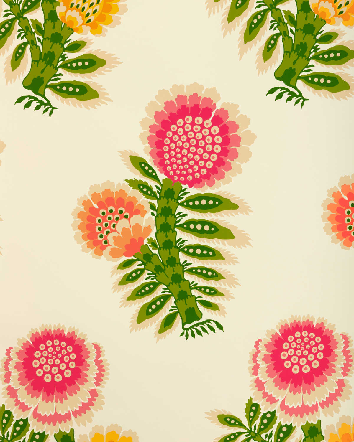 Kumaly - Spring - BRUNSCHWIG & FILS Wallpaper