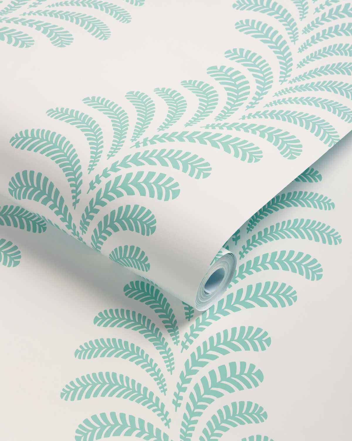 Vezere-Aqua-Brunschwig-Fils-Wallpaper - BRUNSCHWIG & FILS Wallpaper