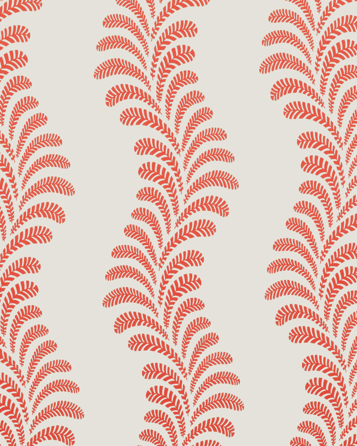 Vezere - Red - BRUNSCHWIG & FILS Wallpaper