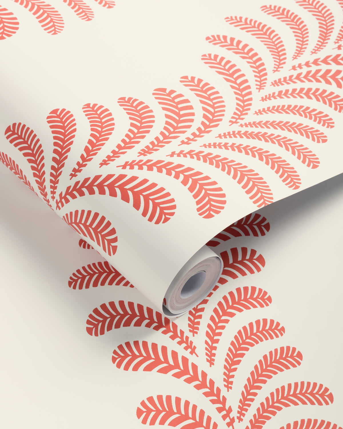 Vezere - Red - BRUNSCHWIG & FILS Wallpaper