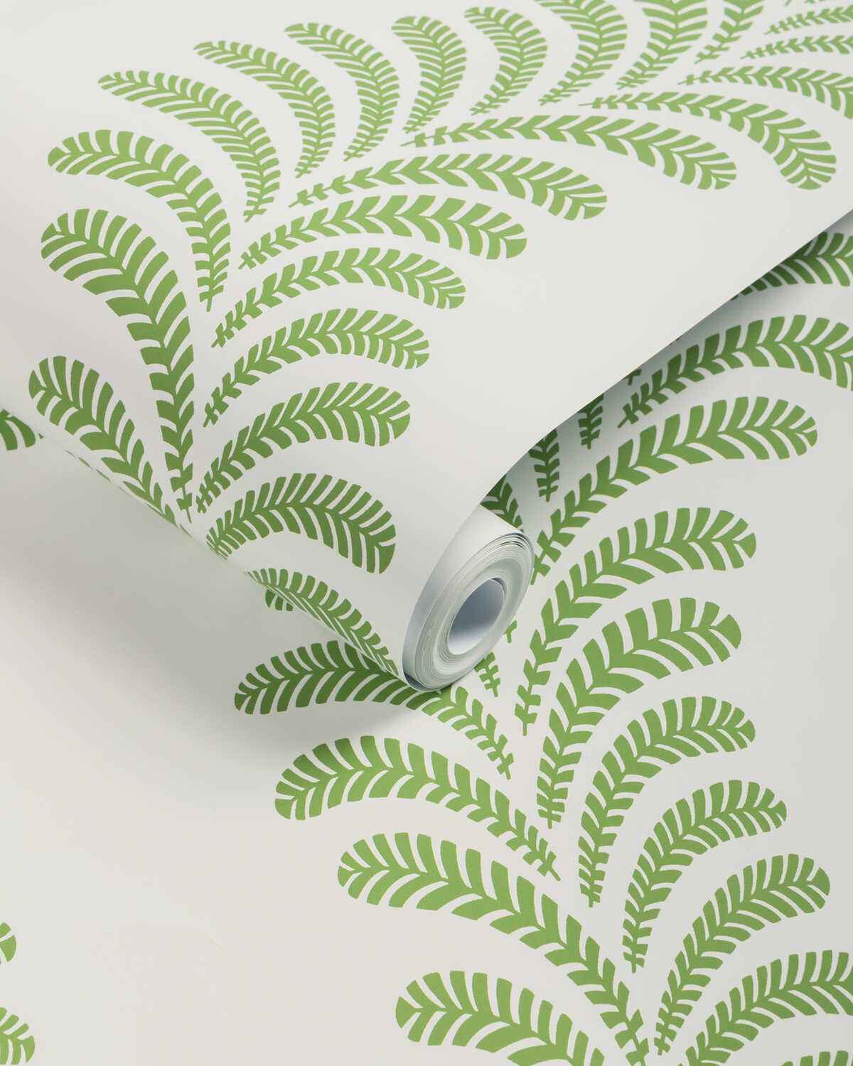 Vezere-Green-Brunschwig-Fils-Wallpaper - BRUNSCHWIG & FILS Wallpaper