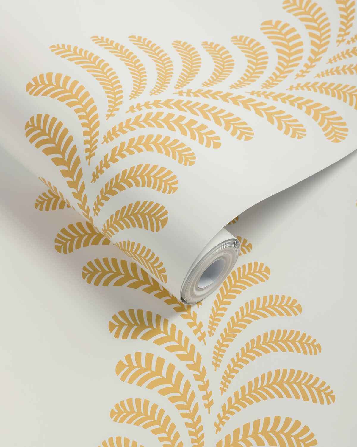 Vezere-Gold-Brunschwig-Fils-Wallpaper - BRUNSCHWIG & FILS Wallpaper