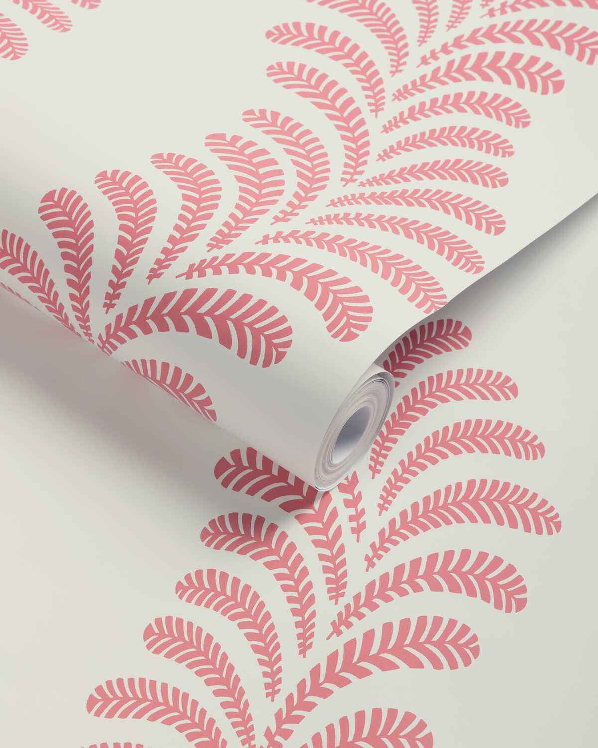 Vezere-Pink-Brunschwig-Fils-Wallpaper - BRUNSCHWIG & FILS Wallpaper