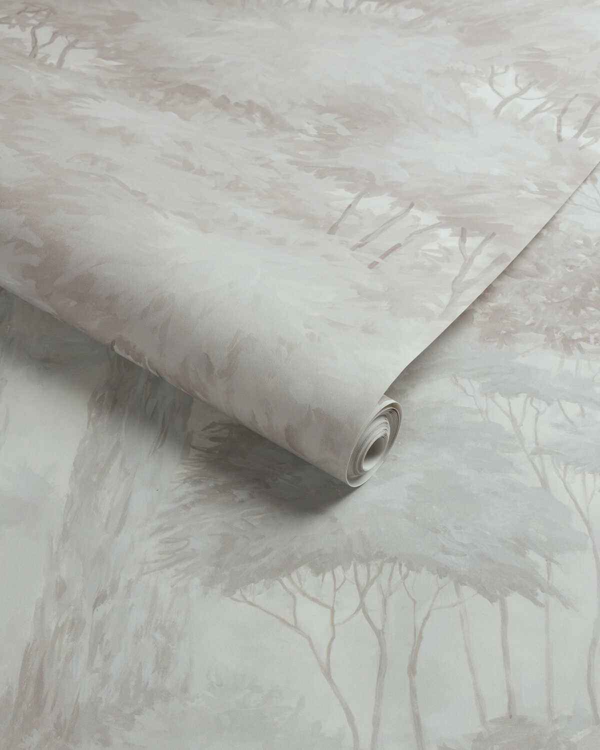 Arbres-Mural-Neutral-Brunschwig-Fils-Wallpaper - BRUNSCHWIG & FILS Wallpaper