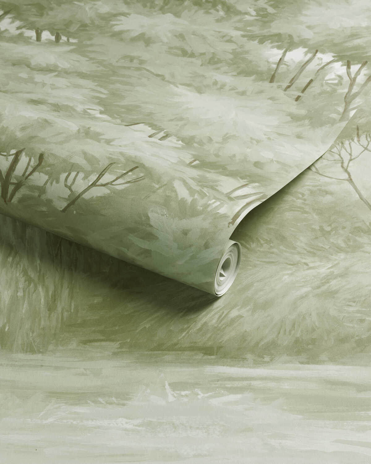 Arbres Mural - Leaf - BRUNSCHWIG & FILS Wallpaper