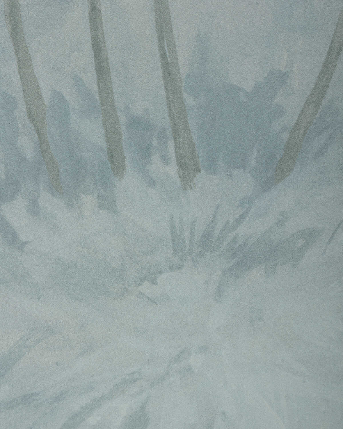 Arbres Mural - Blue - BRUNSCHWIG & FILS Wallpaper