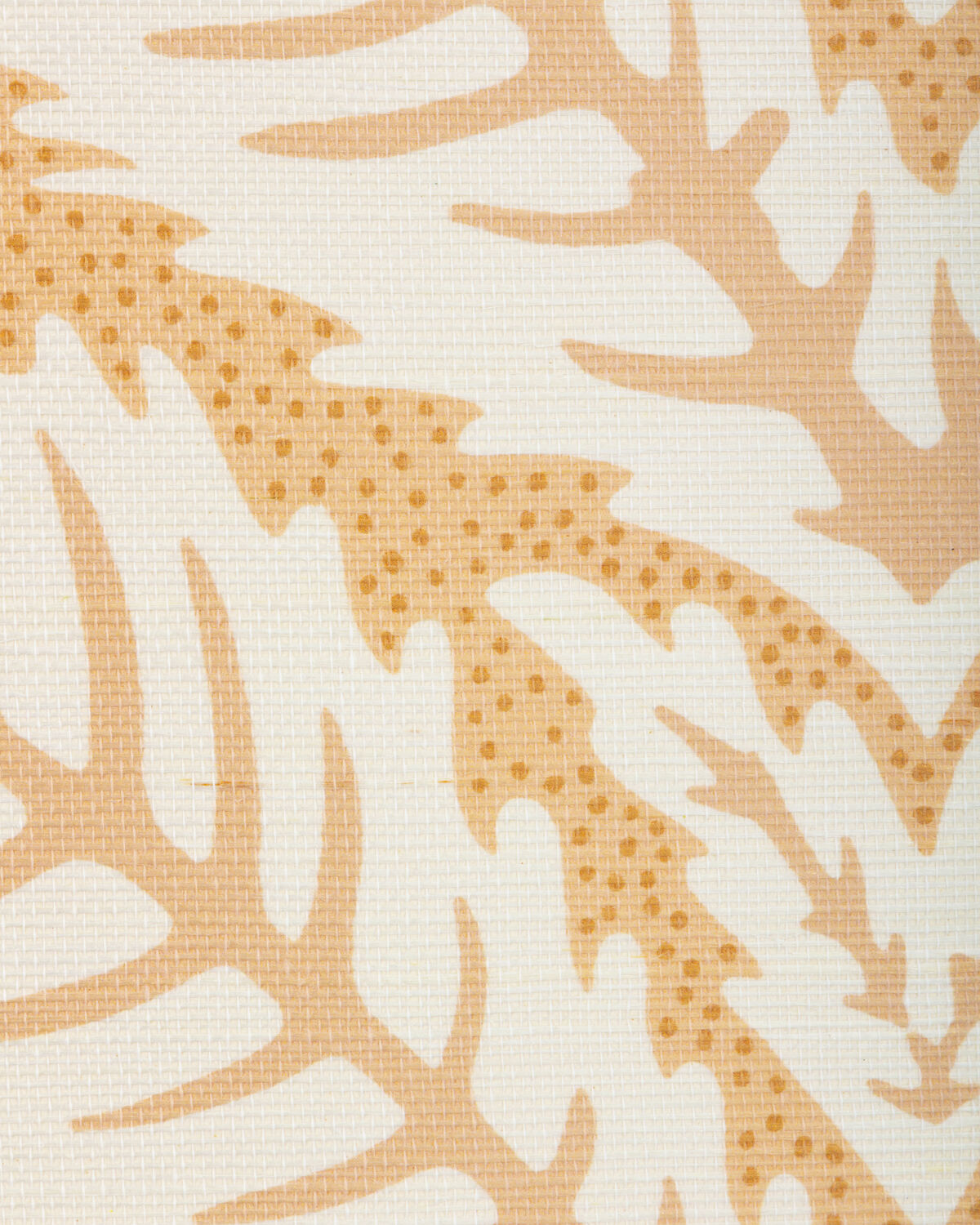Talavera Sisal - Apricot - Brunschwig & Fils Wallpaper