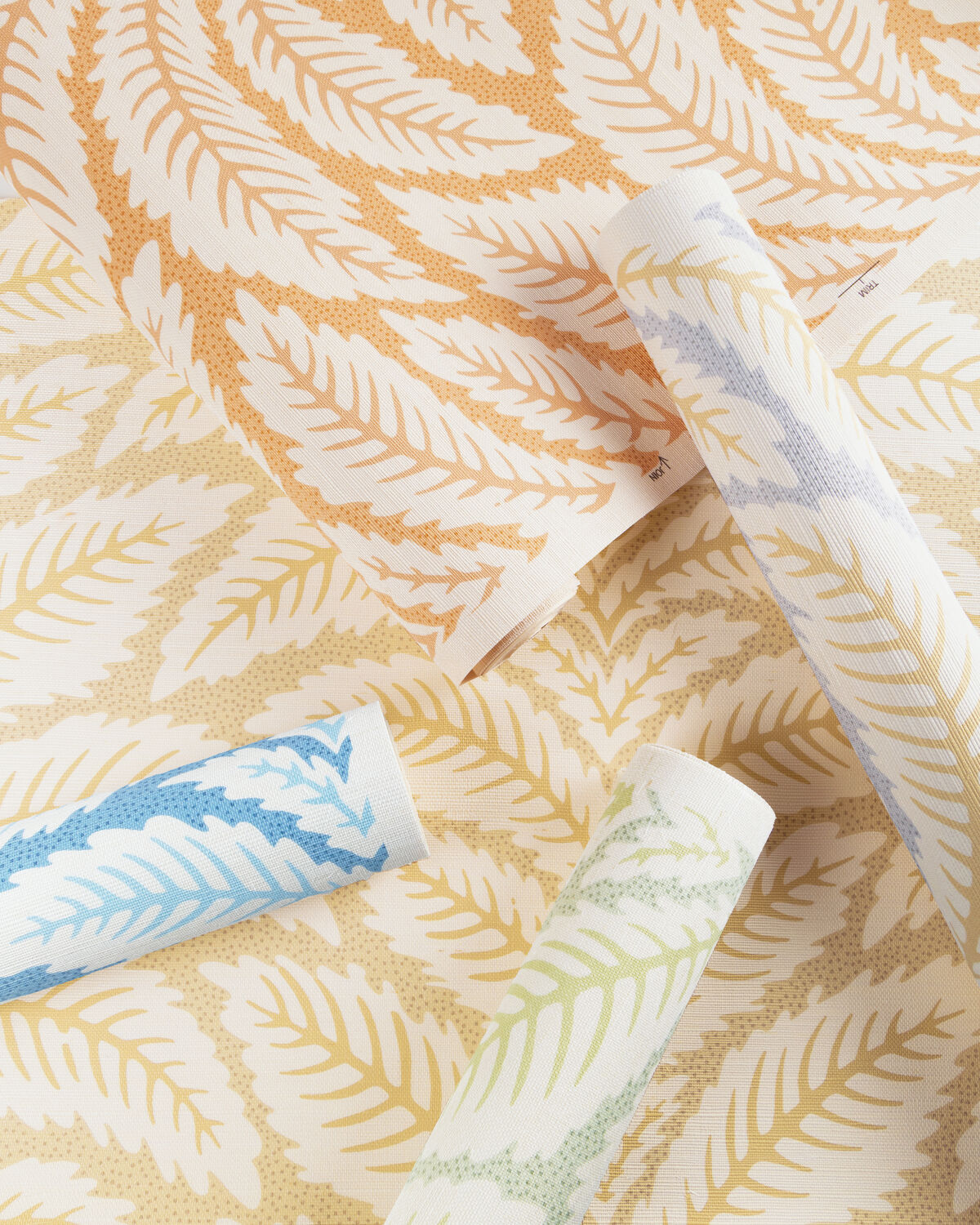 Talavera Sisal - Apricot - Brunschwig & Fils Wallpaper
