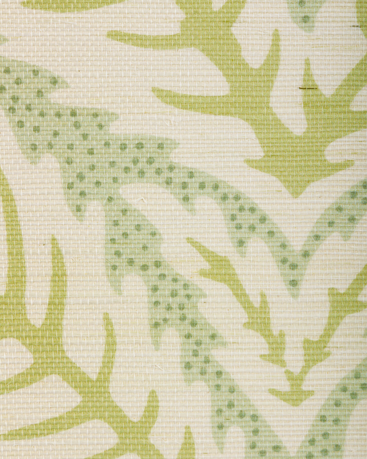 Talavera Sisal - Celadon - Brunschwig & Fils Wallpaper