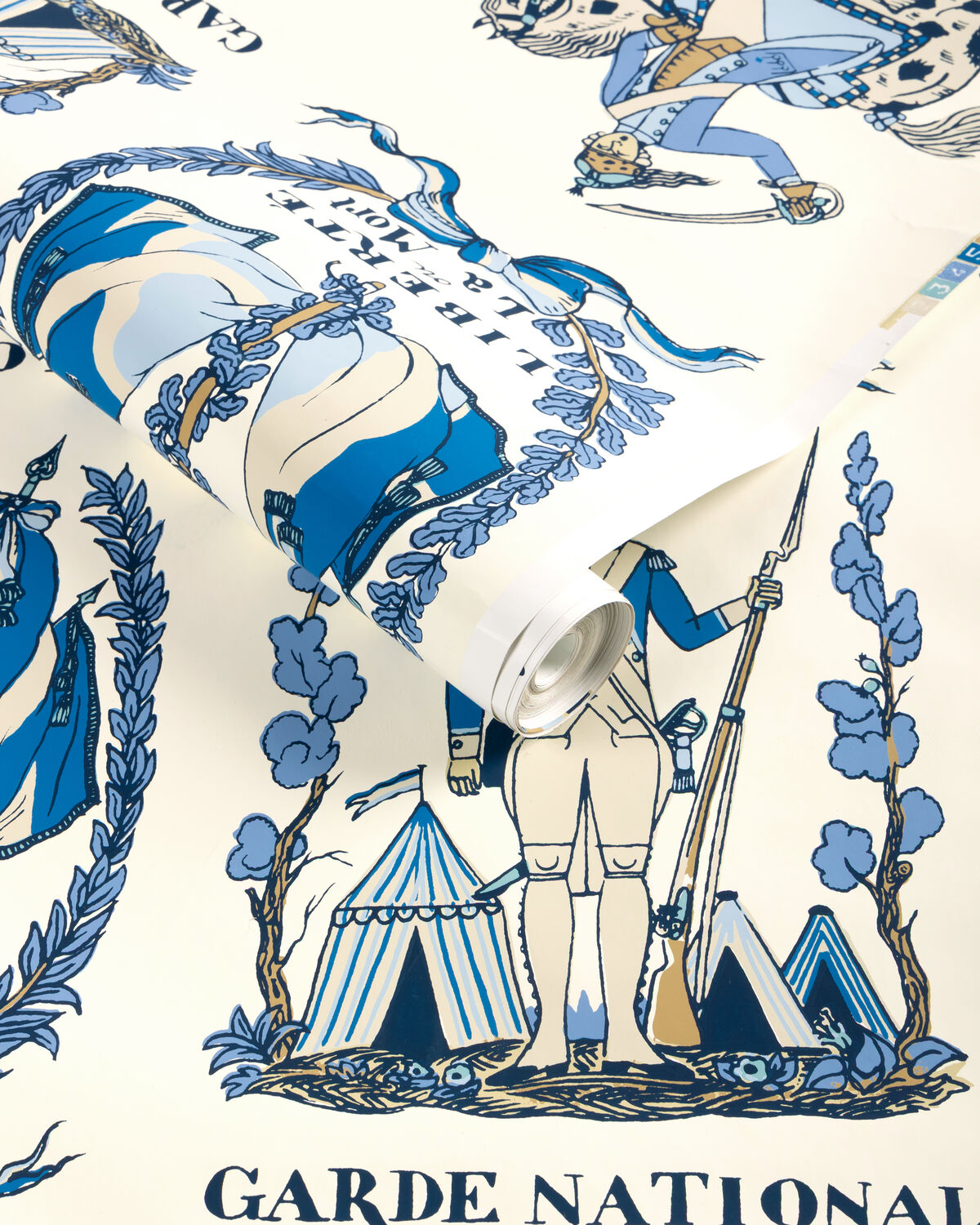 New Battle Of Valmy - Cadet - Brunschwig & Fils Wallpaper