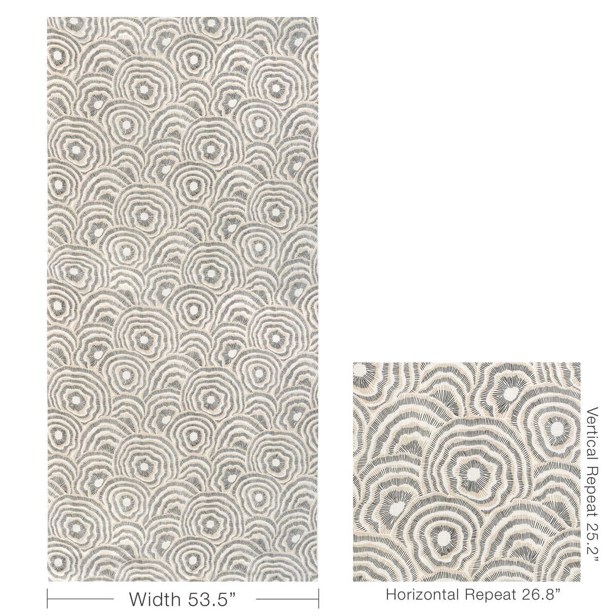 Panache - Onyx - KRAVET COUTURE Fabric
