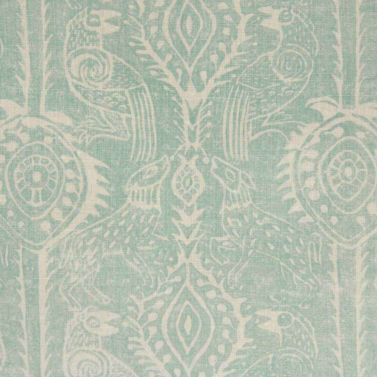 Beasties-Aqua-Lee-Jofa-Wallpaper