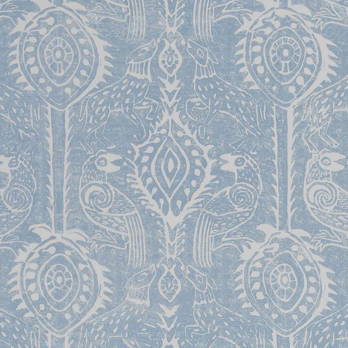 Beasties-Blue-Lee-Jofa-Wallpaper - LEE JOFA Wallpaper