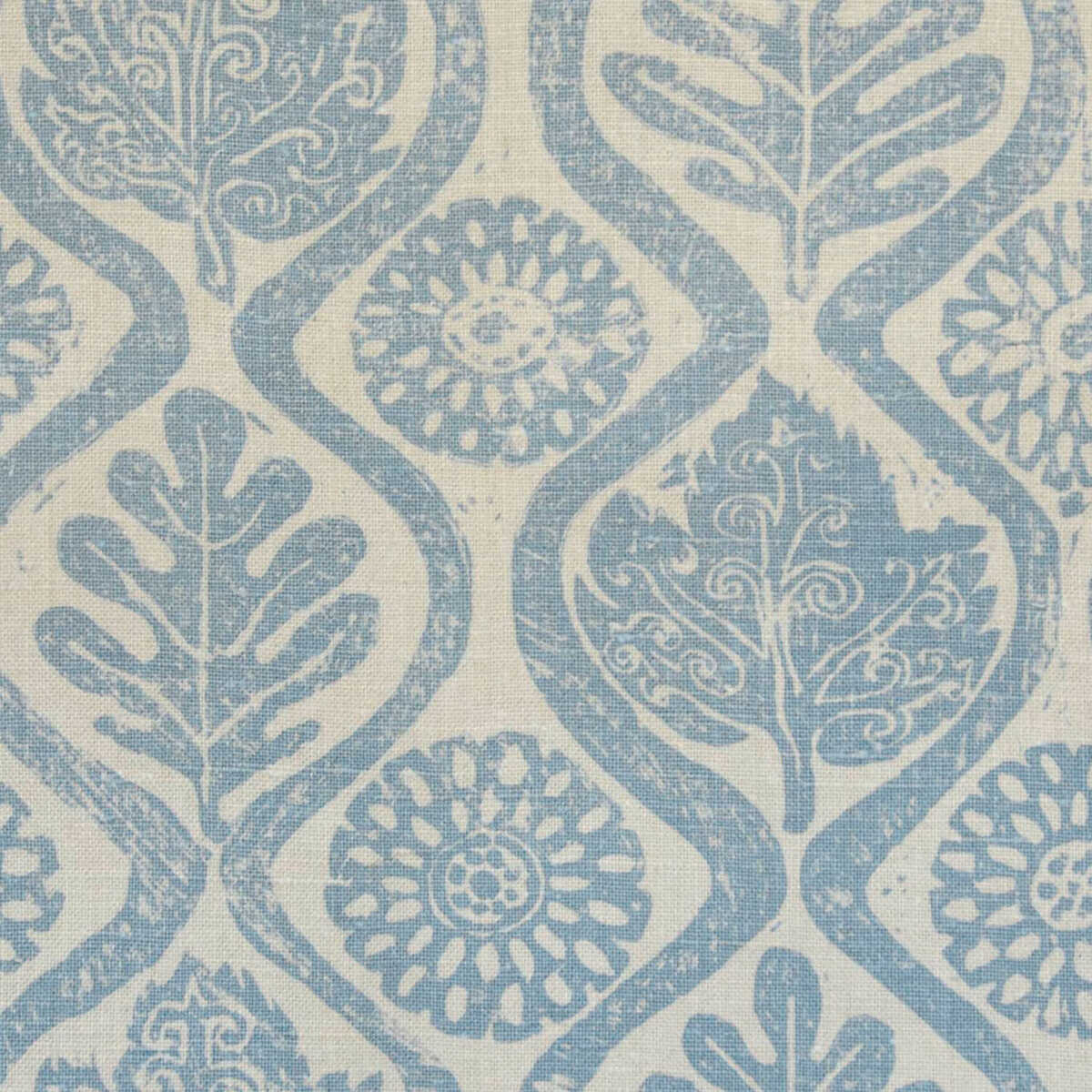 Oakleaves - Blue - LEE JOFA Wallpaper
