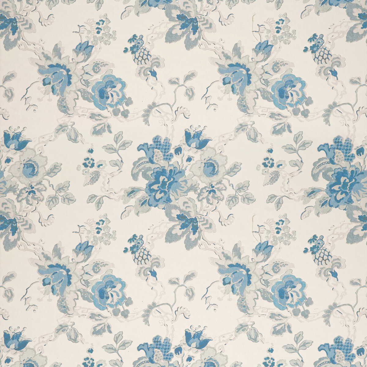 Parnham - Azure - LEE JOFA Wallpaper