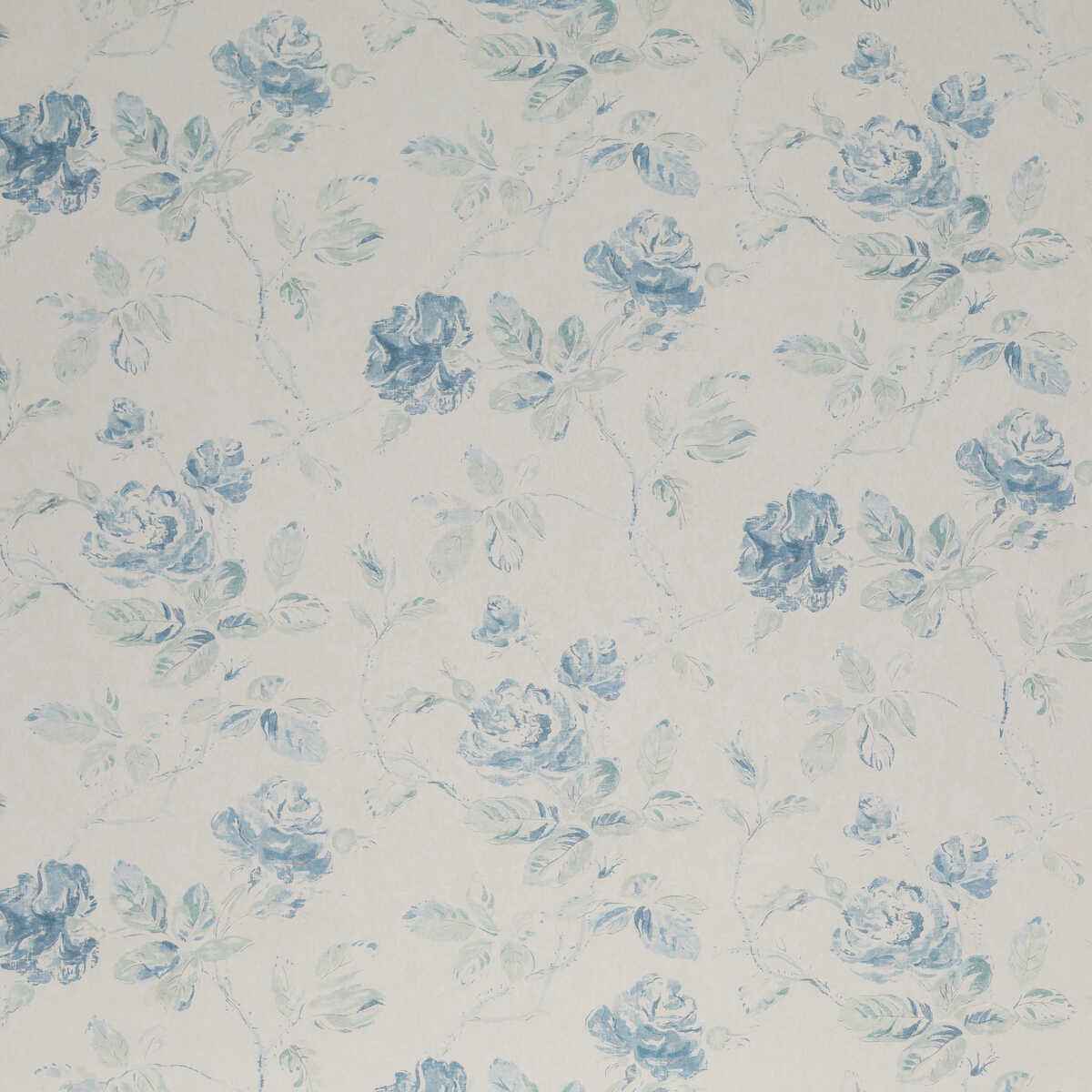 Marlow-Blue-Mint-Cream-Lee-Jofa-Wallpaper - LEE JOFA Wallpaper