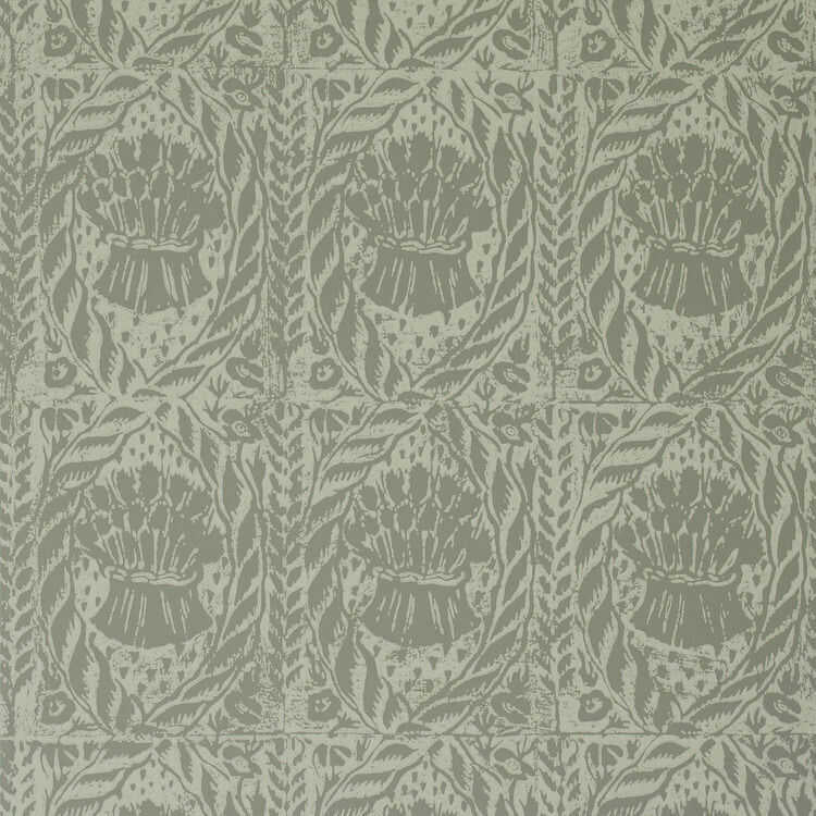 Cornstooks Wp - French Grey - LEE JOFA Wallpaper