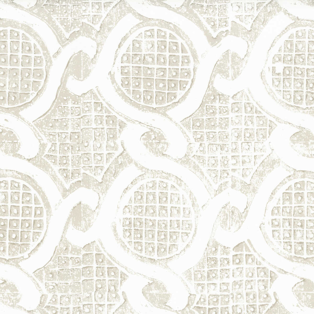 Chain Wallpaper - Sand - LEE JOFA Wallpaper