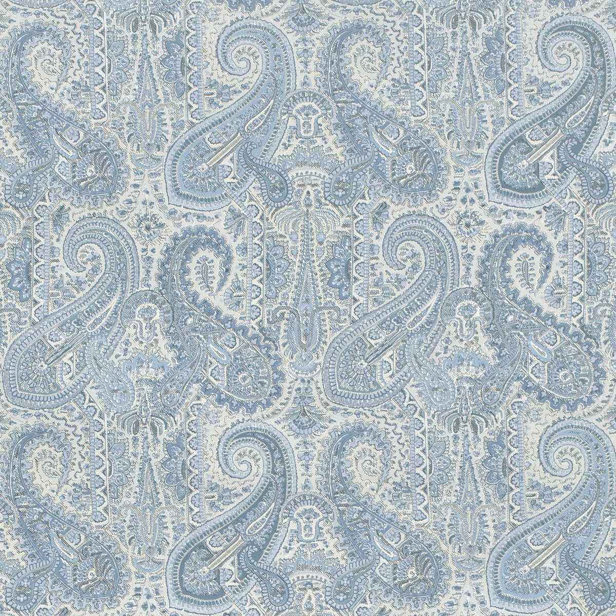 Leighton-Blue-Lee-Jofa-Wallpaper - LEE JOFA Wallpaper