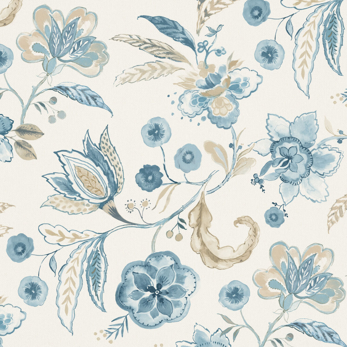 Anushka - China Blue - Pure Edit Fabric