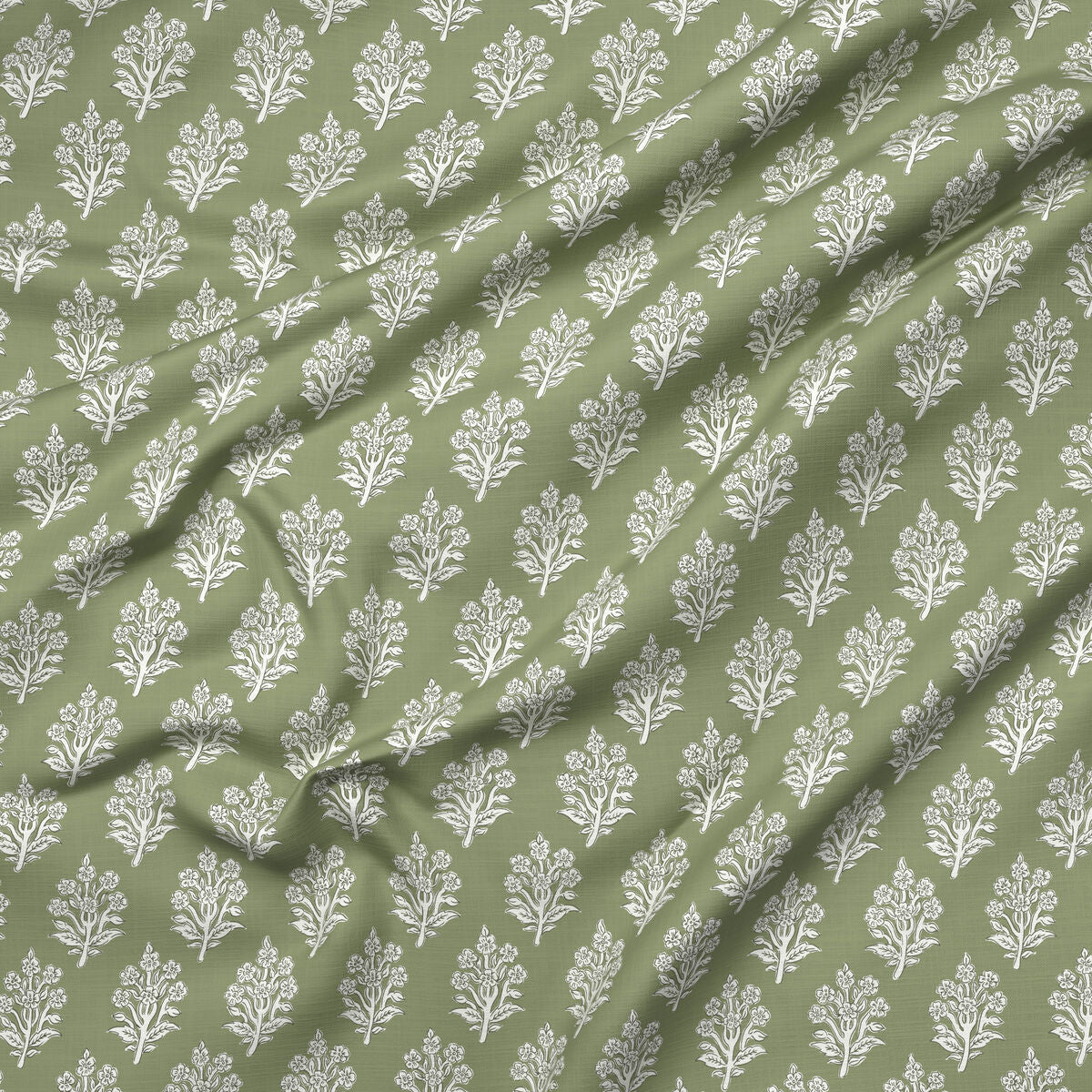 Dabu - Olive - Pure Edit Fabric