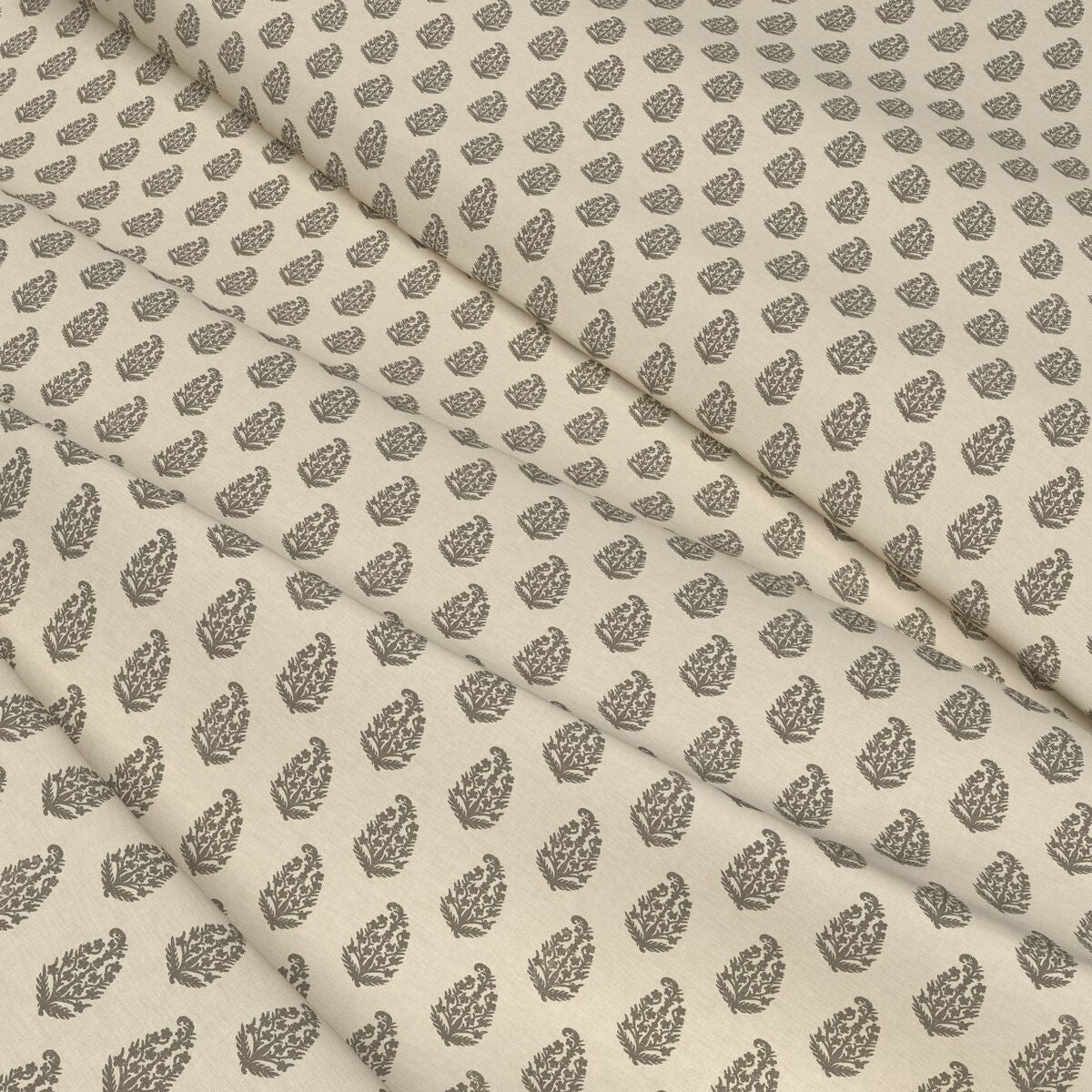 Indira - Charcoal - Pure Edit Fabric