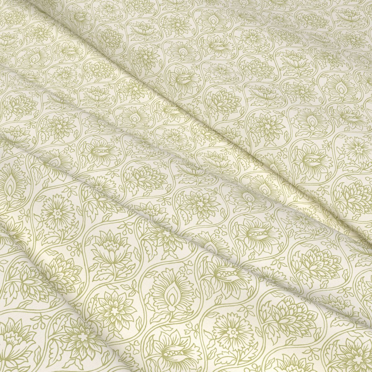 Lotus - Moss - Pure Edit Fabric