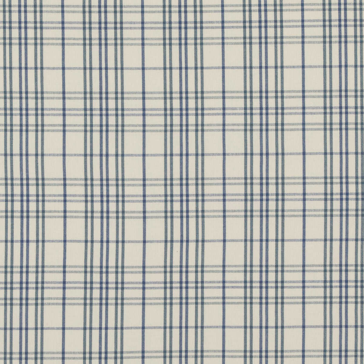 Purbeck Check - Blue - BAKER LIFESTYLE Fabric