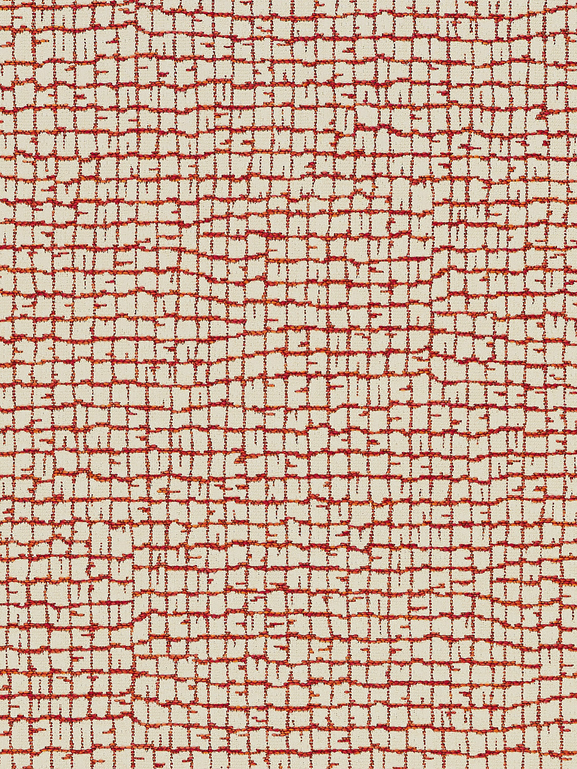 Troya Beach - Coral - Scalamandre Fabric