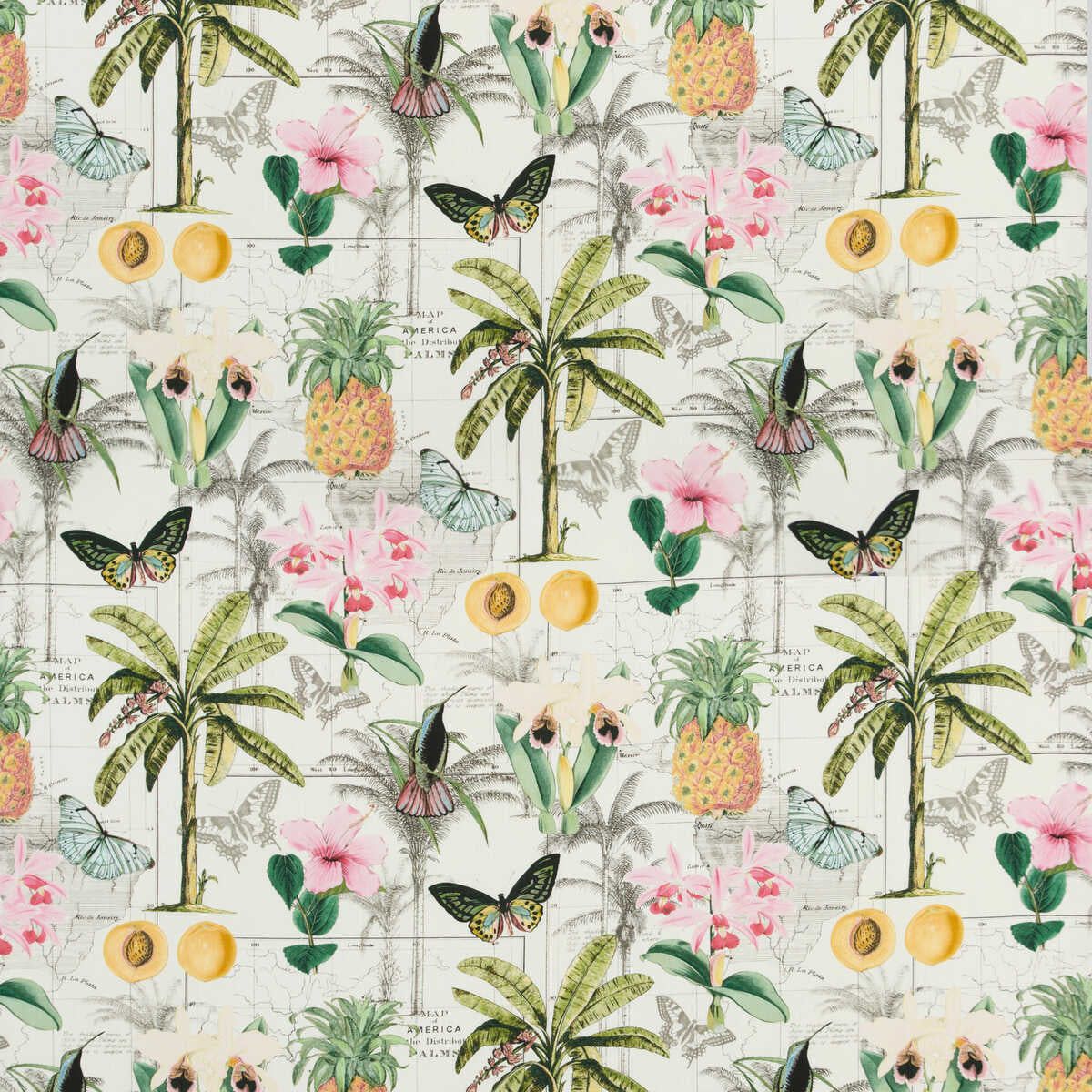Orinoco - Tropical - BAKER LIFESTYLE Fabric