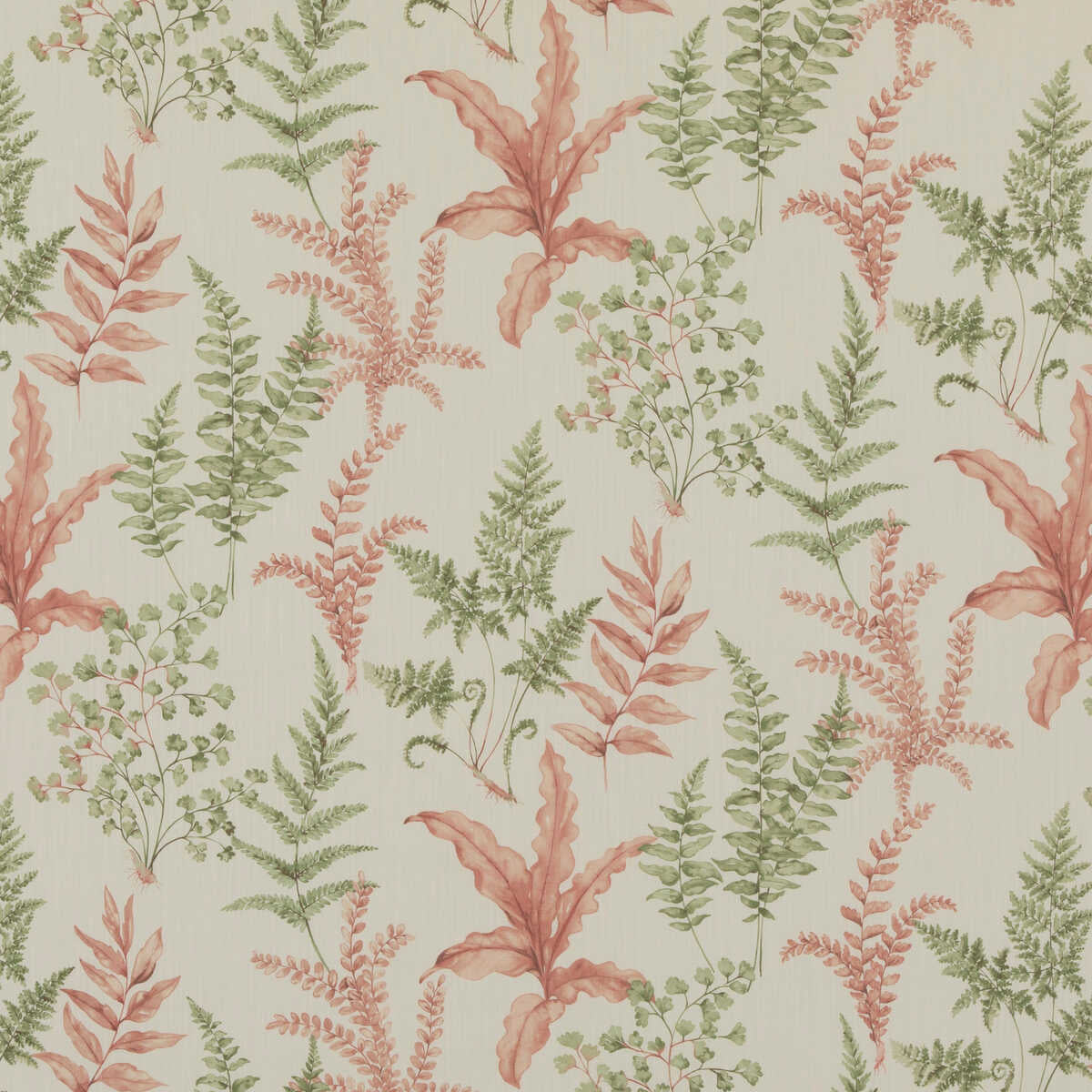 Ferndown - Green/Pink - BAKER LIFESTYLE Fabric