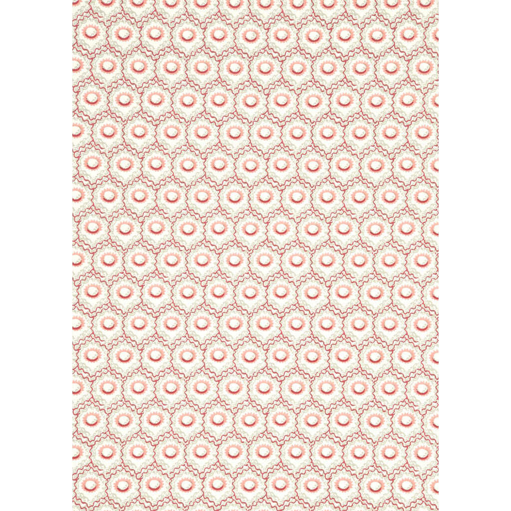Hawkbury - Red/Green - BAKER LIFESTYLE Wallpaper